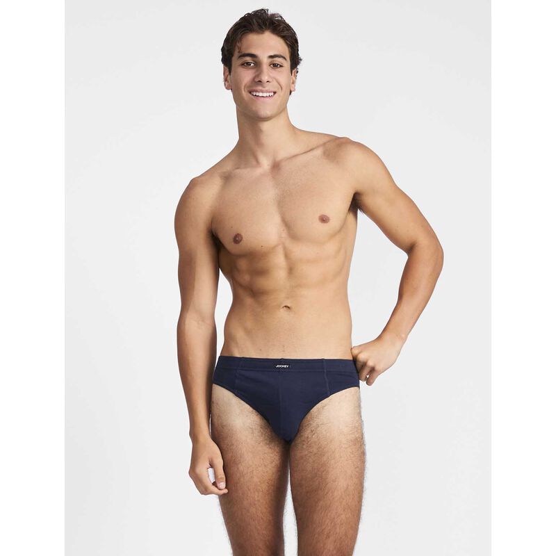 Jockey Tunnel Waist Cotton Briefs - 4 Pack image number 5